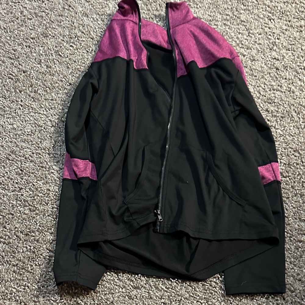 Reborn Black and Purple Women's Jacket